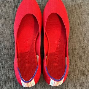 Rothy's The Square in Cardinal Size 9.5